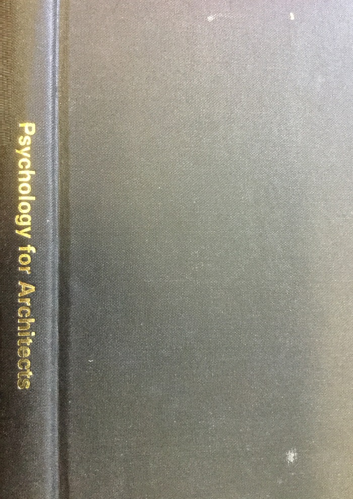 Psychology for Architects